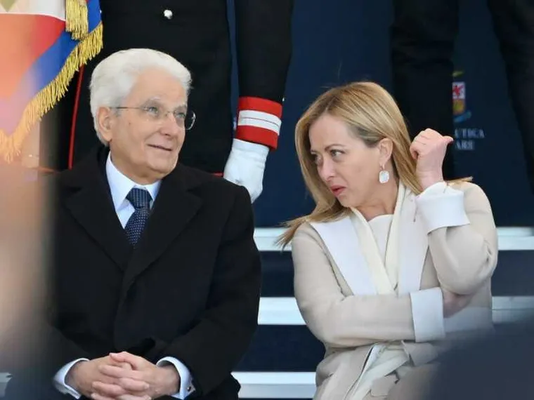 Mattarella e Meloni in una foto di repertorio/ ANSA