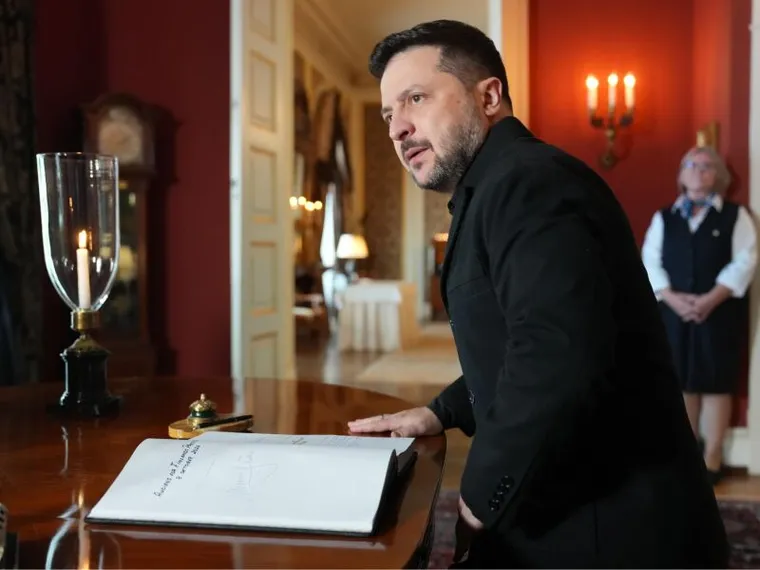 Zelensky a Oslo
