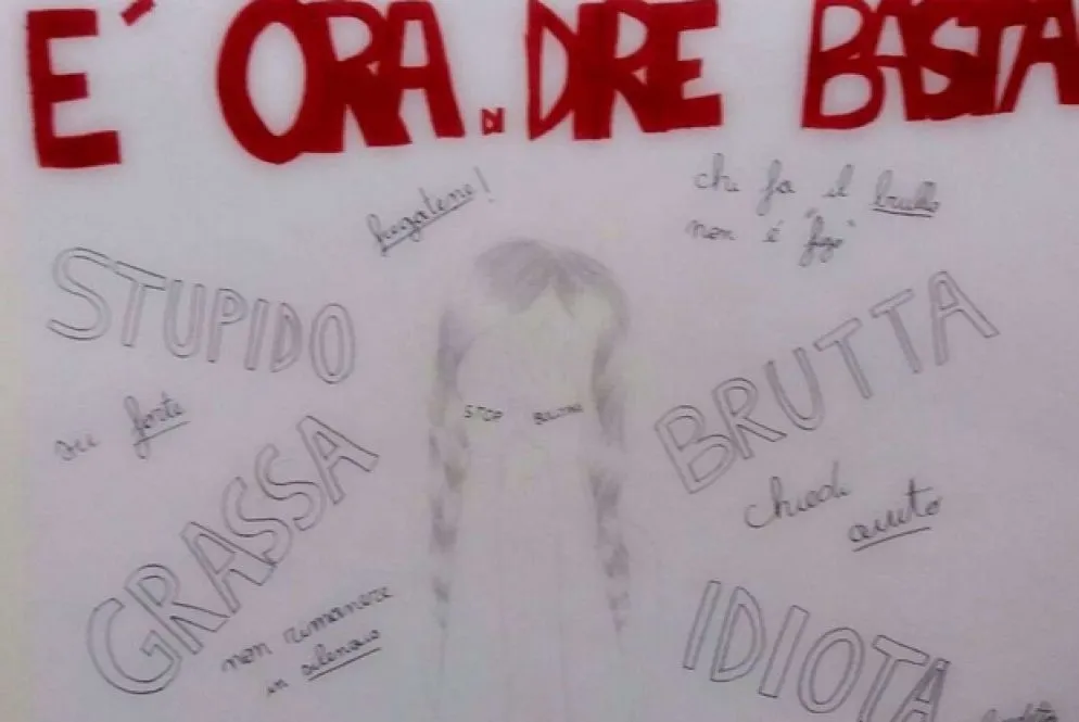 Martina è fiera di non essere bulla: «rispetto gli altri – scrive – e sono pronta a difendere chi è in difficoltà». Sara, invece, confessa di essere stata bulla per un periodo della sua vita: «io e altre due mie amiche ci divertivamo a prendere in giro le ragazze più deboli. Lo facevamo per essere fighe agli occhi dei ragazzi. Ma poi, dopo l’esperienza in ospedale, ho capito che per essere fighe ci vogliono ben altre cose come il rispetto, la generosità».