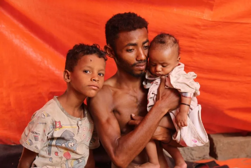 Profughi in fuga da Hodeida (Oxfam)