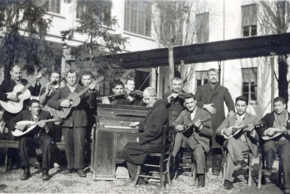 La banda nel 1928