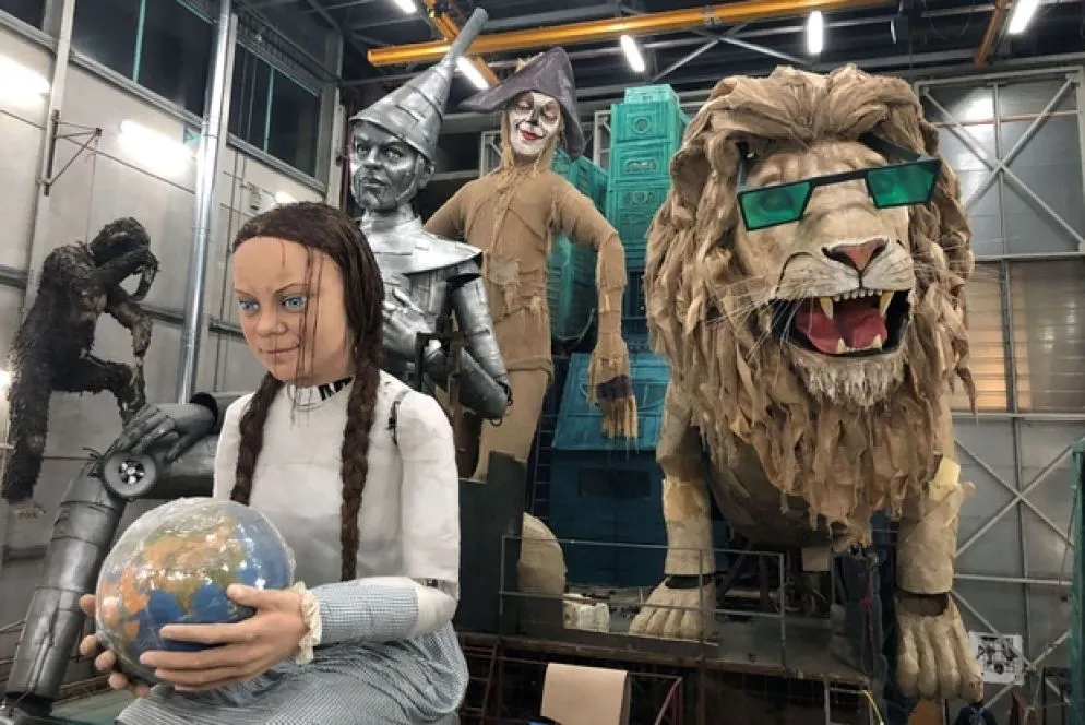 Greta Thunberg è la protagonista del carro "Home sweet home" di Lebigre e Roger