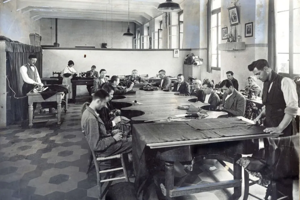La sartoria nel 1939