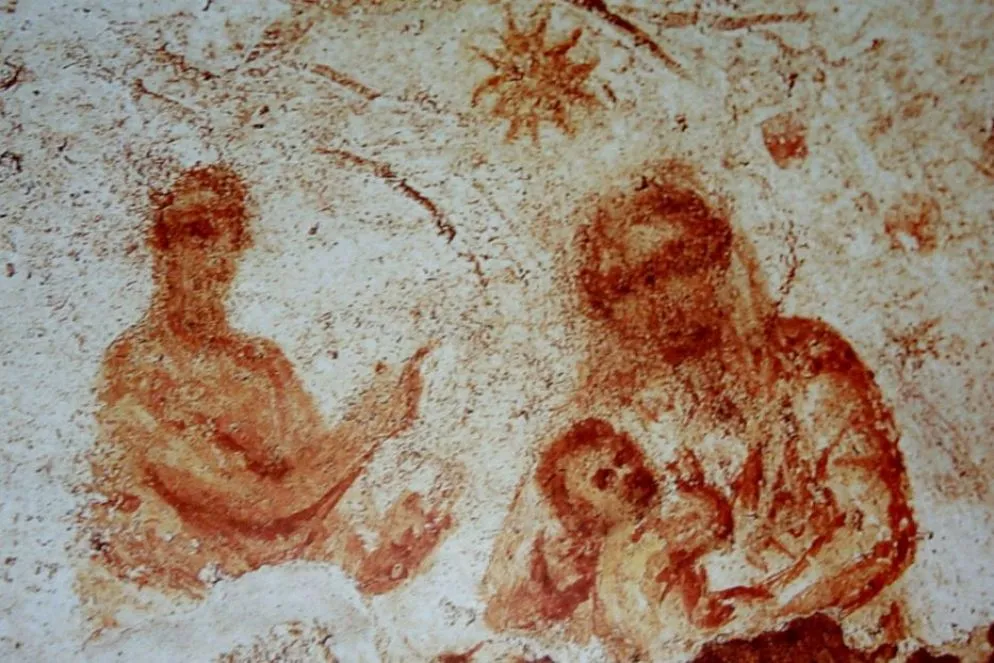2) Qual è e dove si trova la prima rappresentazione della Natività oggi conosciuta?
