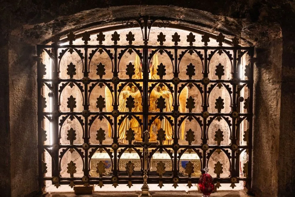 La cripta con le reliquie di Maria Maddalena nella cattedrale di Saint Maximin