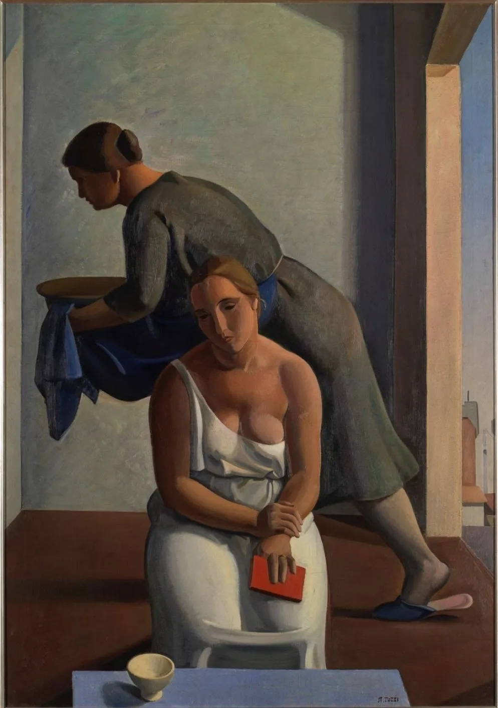 Mario Tozzi, "Mattutino (Réverie matinale)", 1927; Museo del Novecento, Milano