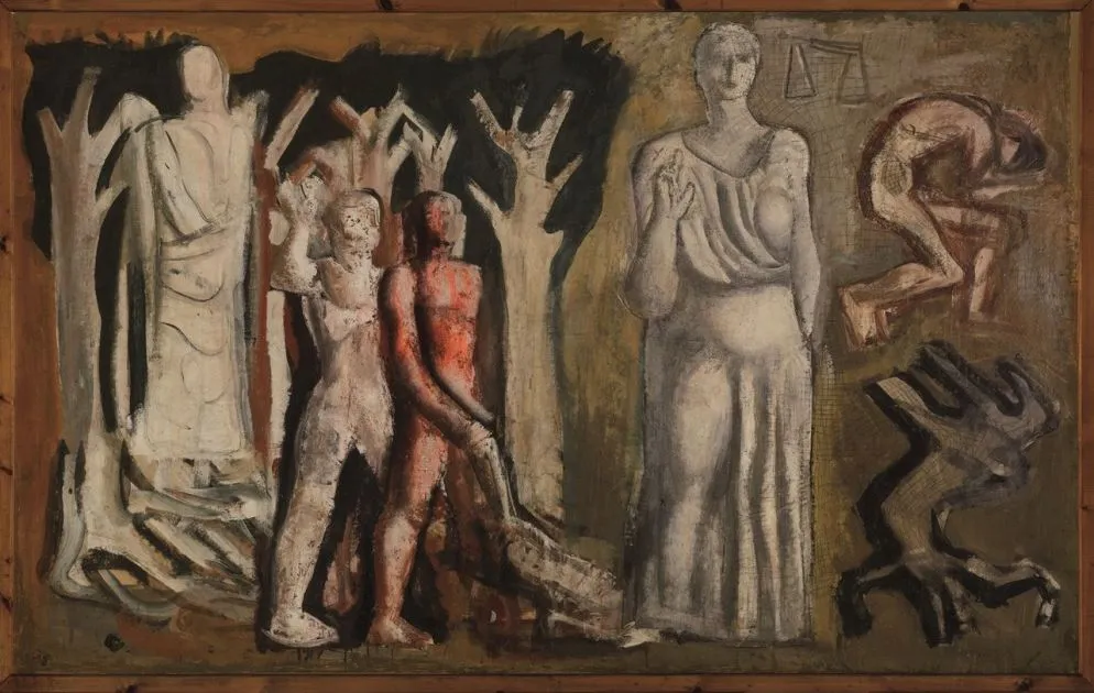 Mario Sironi, "La Giustizia", 1936-1937; Museo d’arte moderna e contemporanea “Filippo de Pisis”, Ferrara