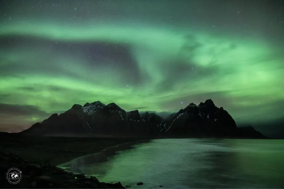 L'aurora in Islanda