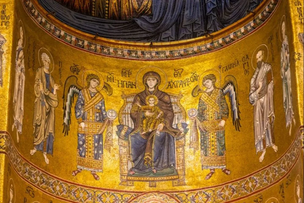 I mosaici dorati del Duomo di Monreale