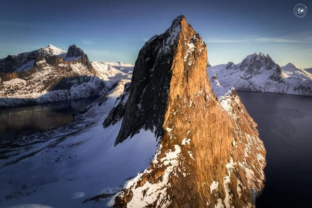 Senja, panorama su Segla