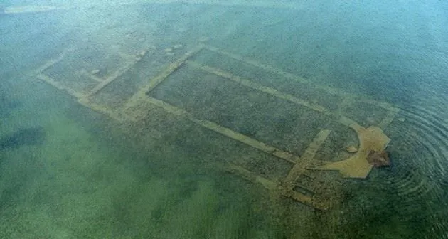 La basilica sommersa che potrebbe diventare un museo subacqueo