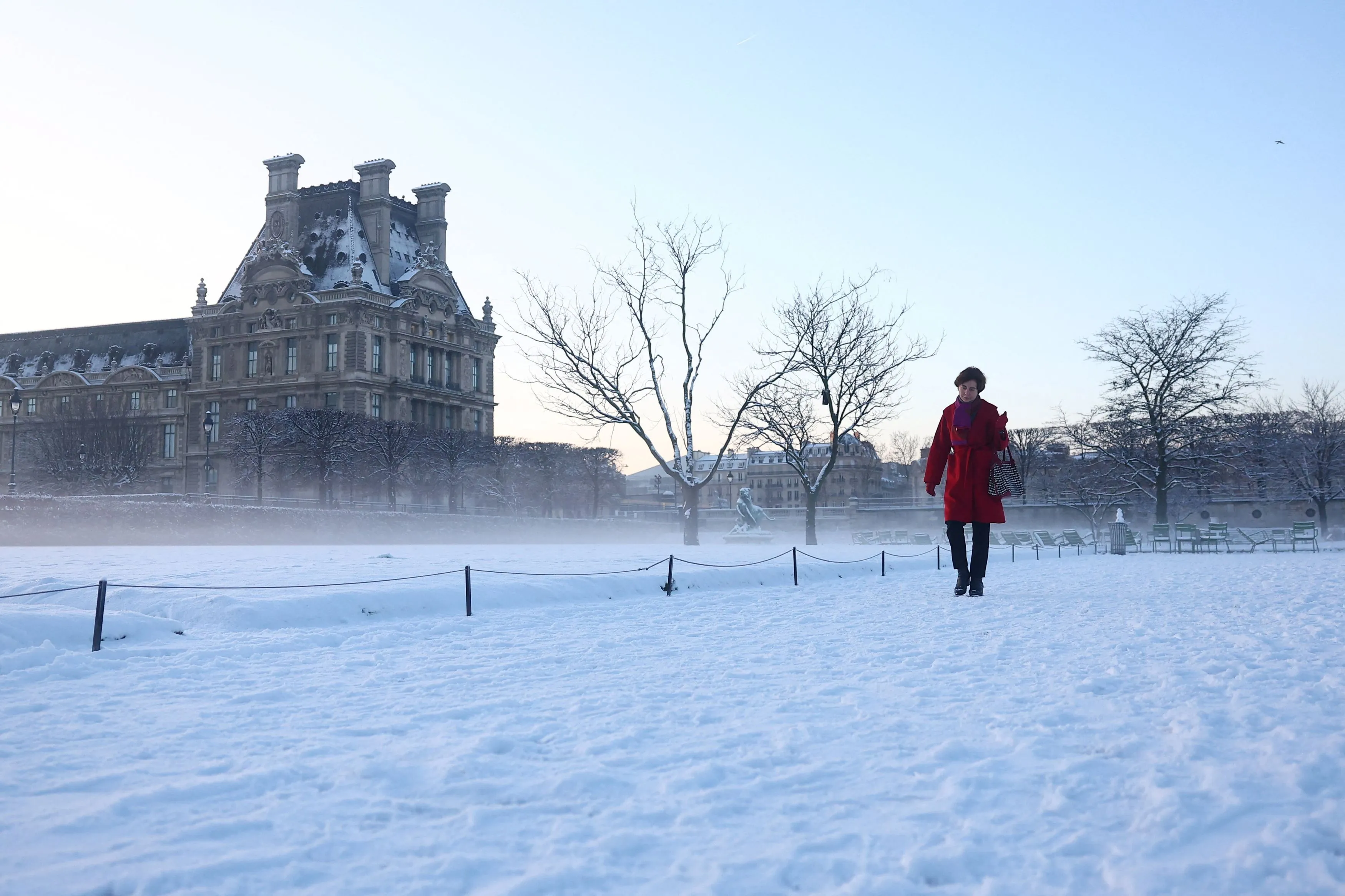 Un altro scatto nei giardini di Tuileries / REUTERS