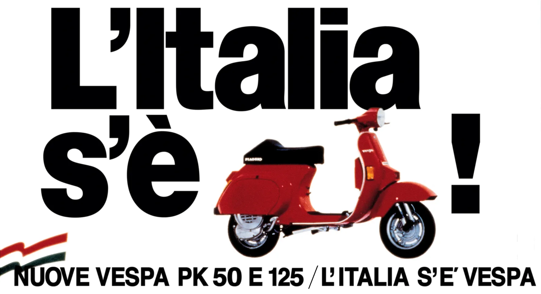 La campagna del 1982, "L'Italia s'è Vespa" / Archivio Piaggio