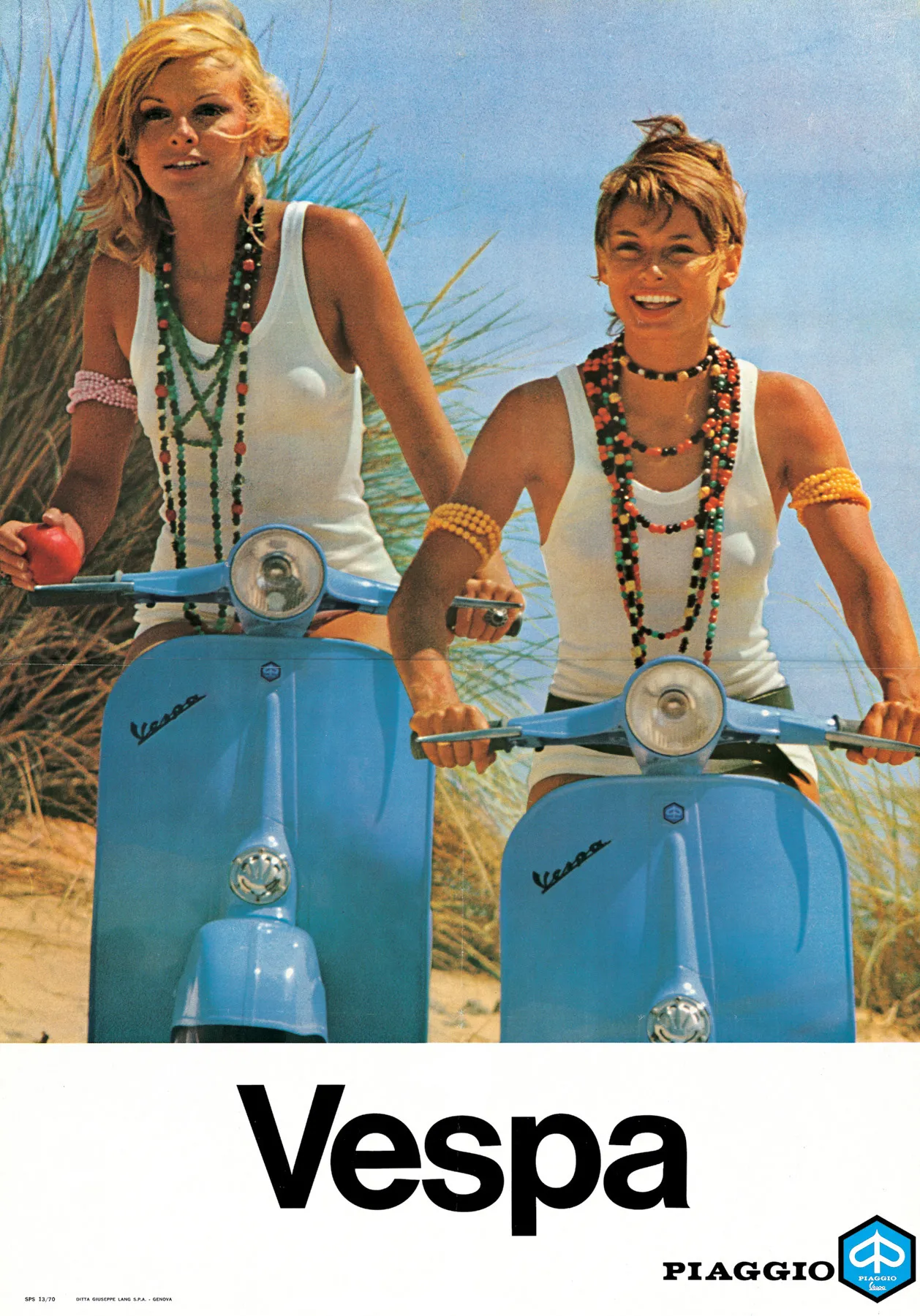 La Vespa è donna. La campagna del 1970 / Archivio Piaggio
