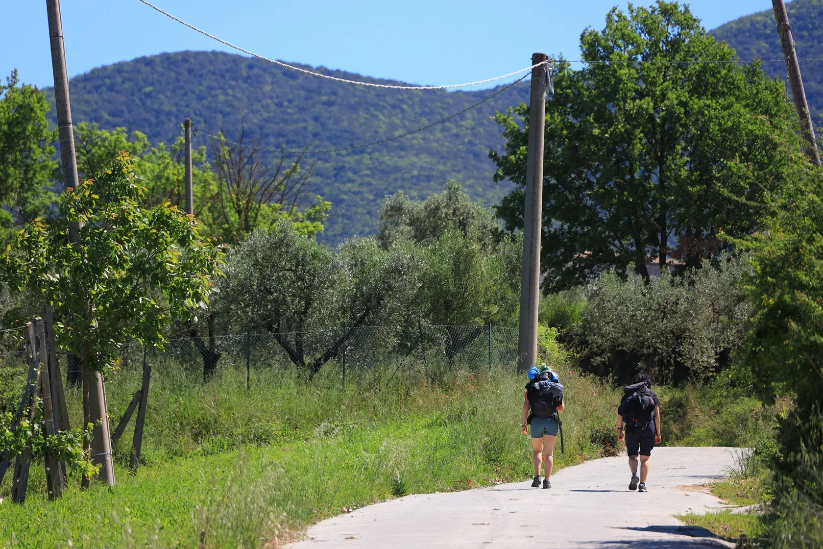 Sul Cammino dei Borghi Silenti / foto Marco Fioroni