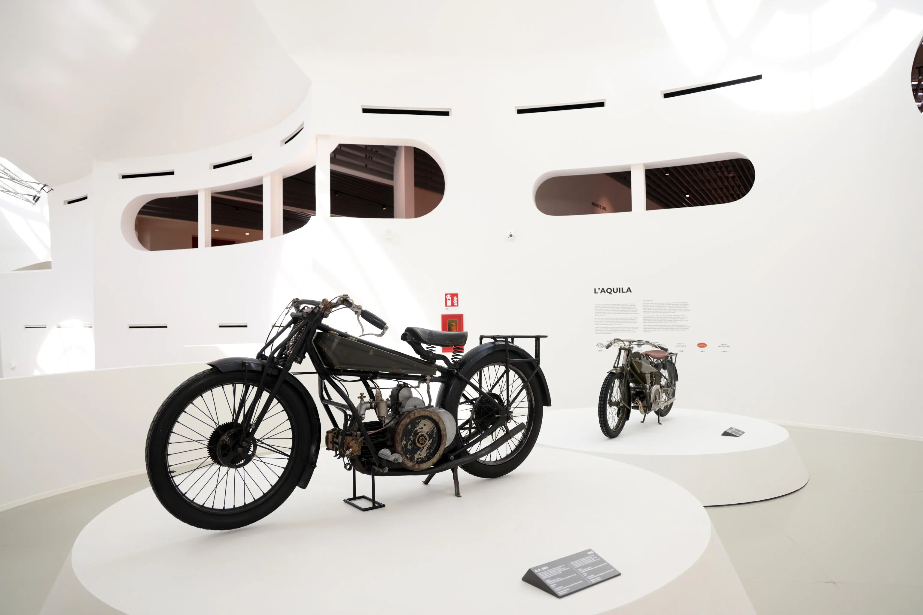 Il nuovo museo della Moto Guzzi inaugurato a Mandello del Lario, Lecco, 2 settembre 2026 / Ansa - Matteo Bazzi