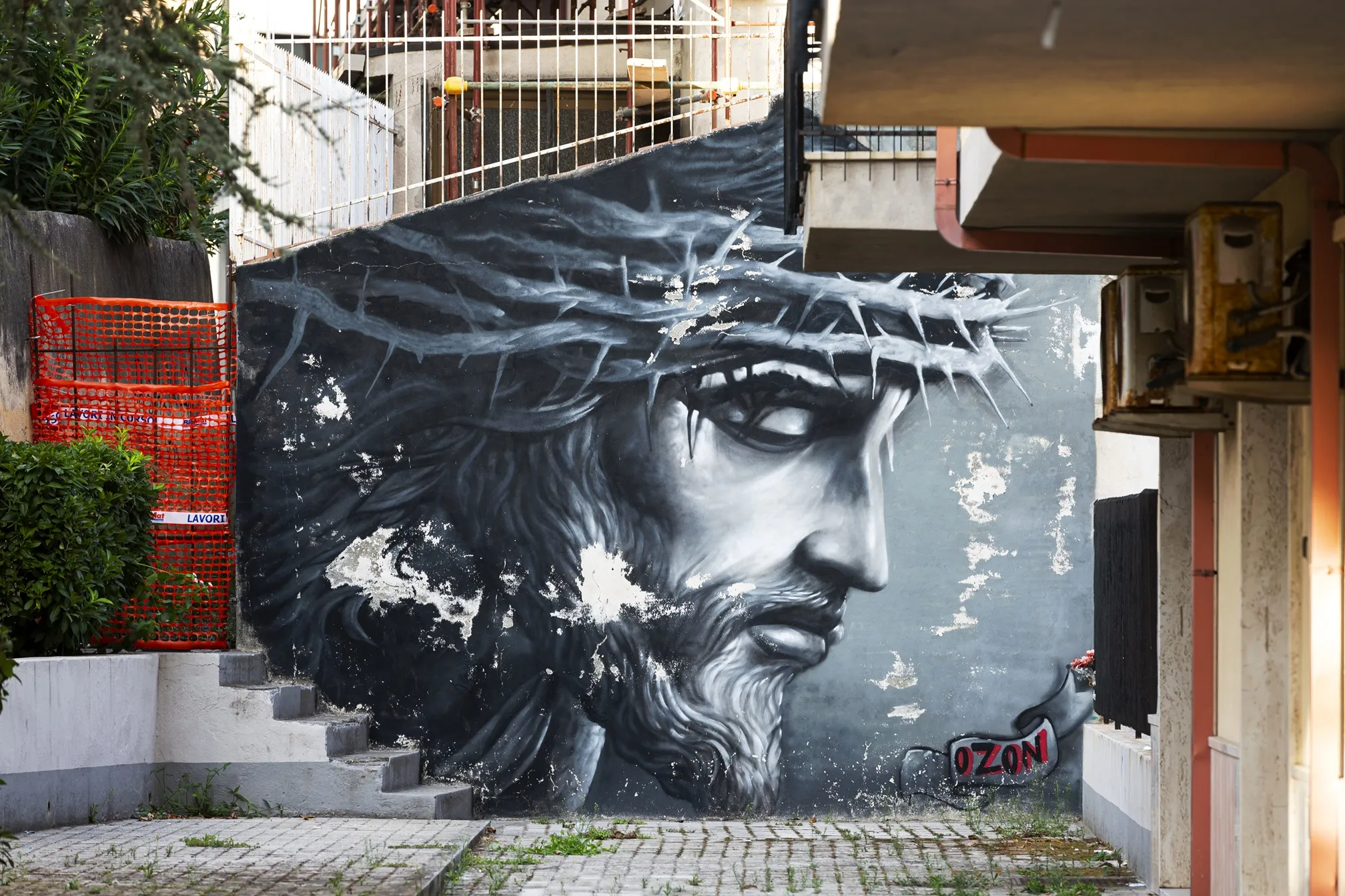 Il Murale di Ozon, a Diamante (Cs) / foto di Massimiliano Rella