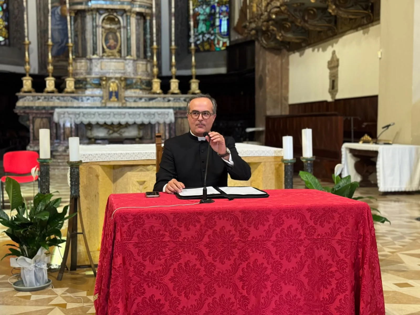 L'amministratore diocesano don Matteo Antonelli / Diocesi di Terni-Narni-Amelia