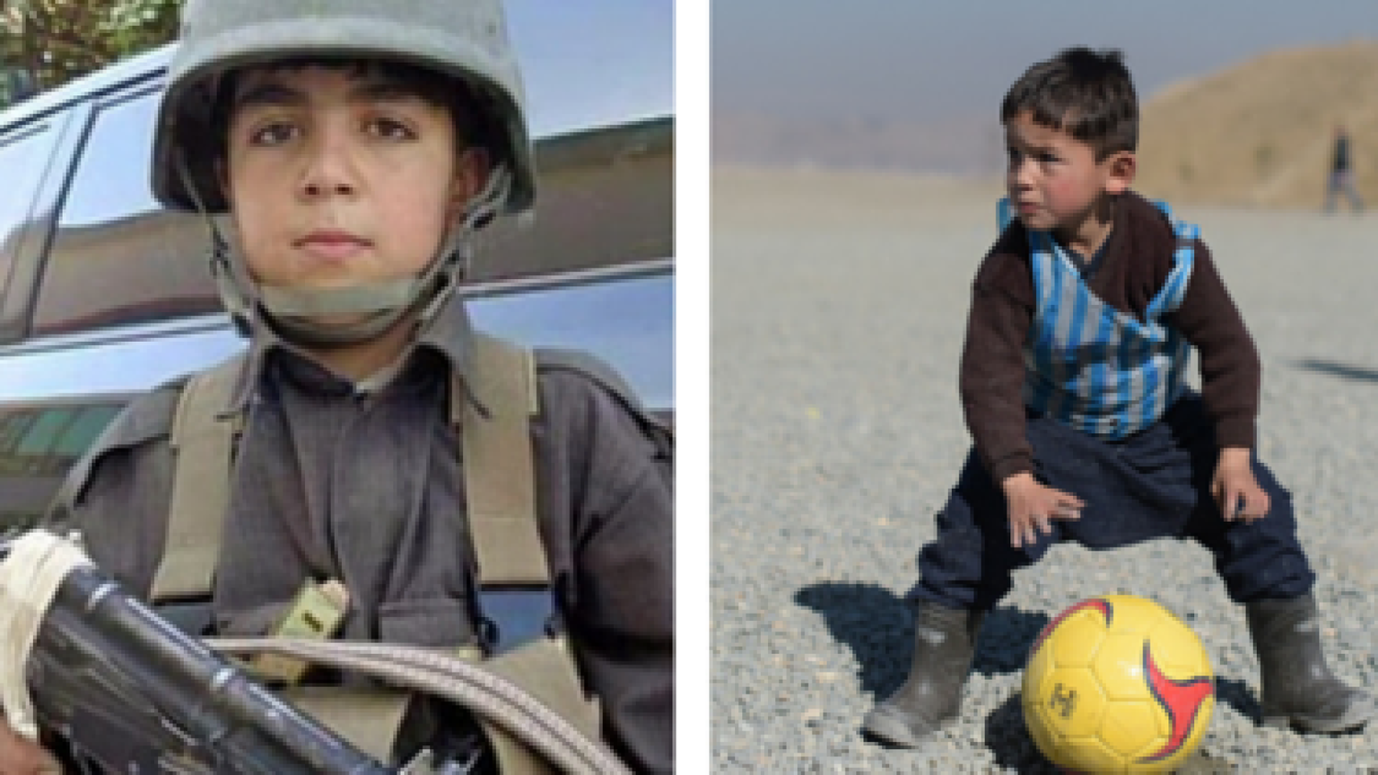 Afghanistan, favola e dramma di due bambini