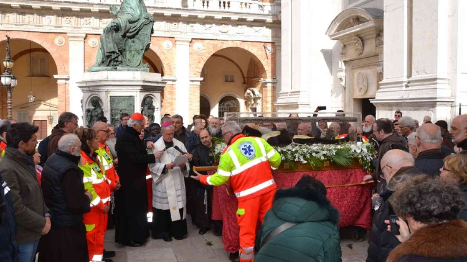 L'urna di Leopoldo Mandic a Loreto