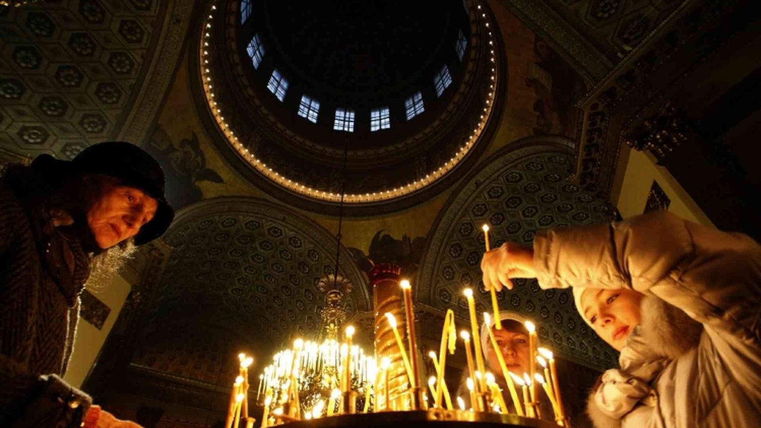 Chiesa ortodossa russa i lavori in corso della fede