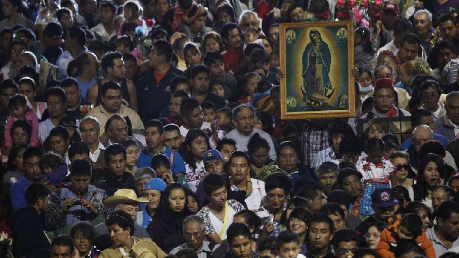 La Vergine di Guadalupe, patrona del Messico 