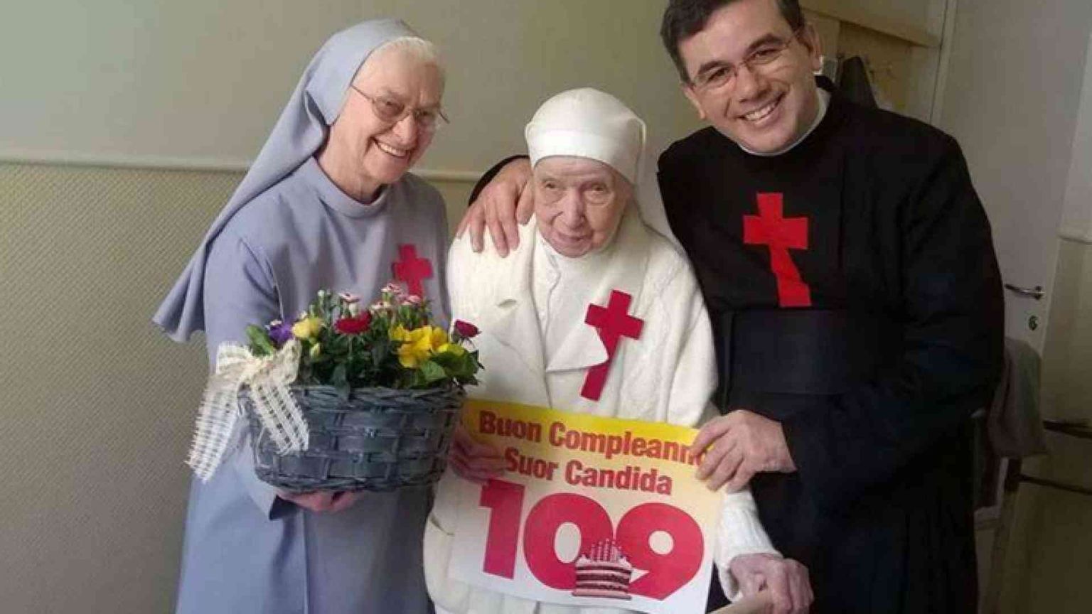 Suor Candida, 109 candeline con san Camillo