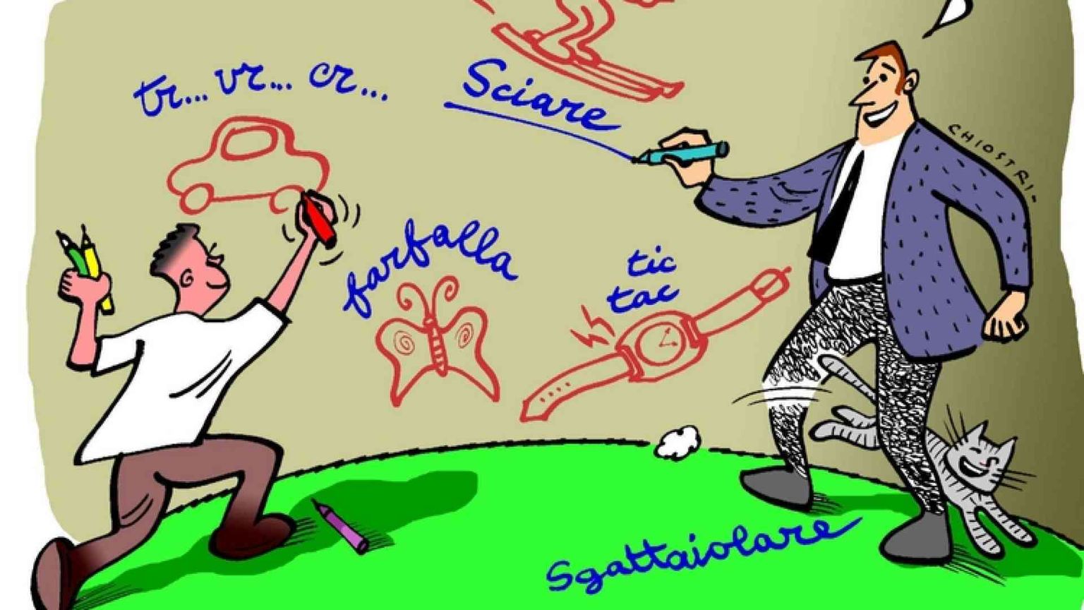 Quando le parole fanno splash