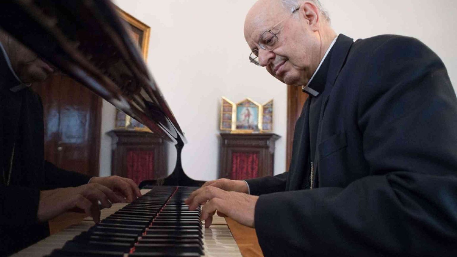 Baldisseri, il pianista porporato