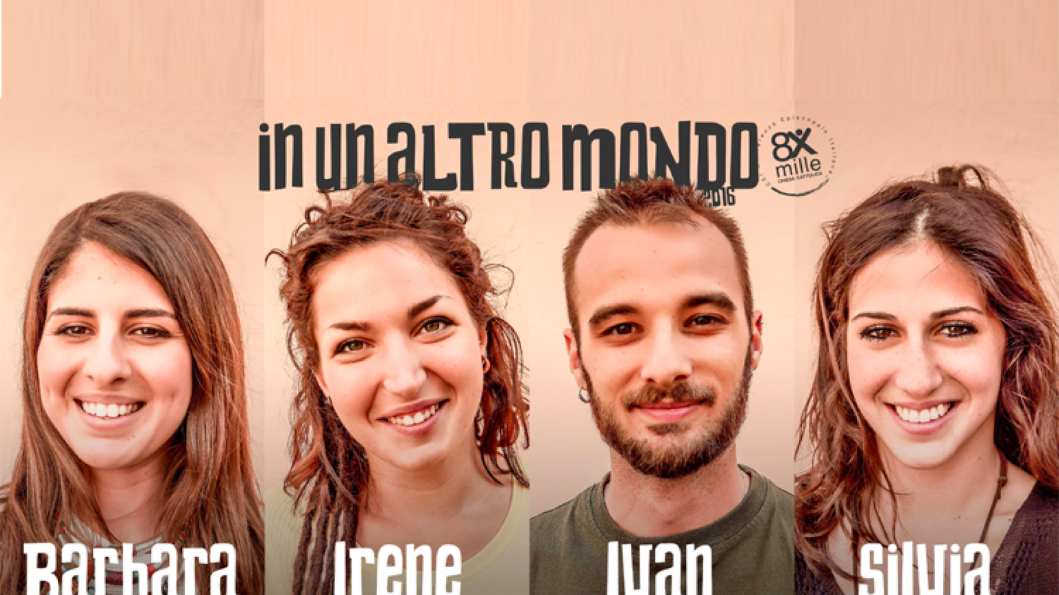 8x1000, quattro giovani «in un altro mondo»