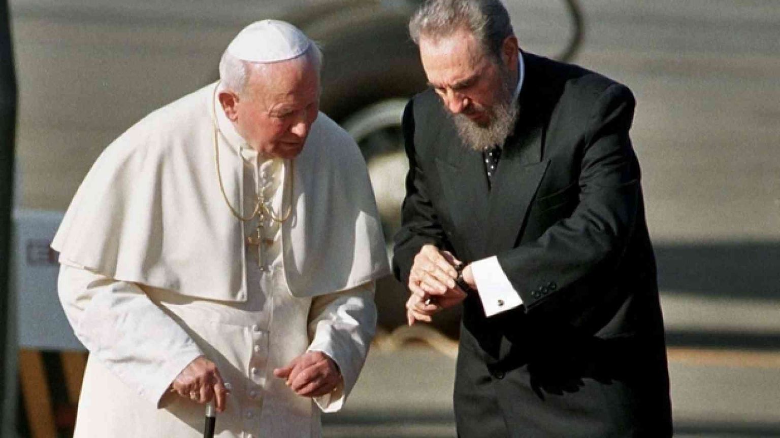 Giovanni Paolo II, Benedetto e Francesco: i tre Papi di Fidel