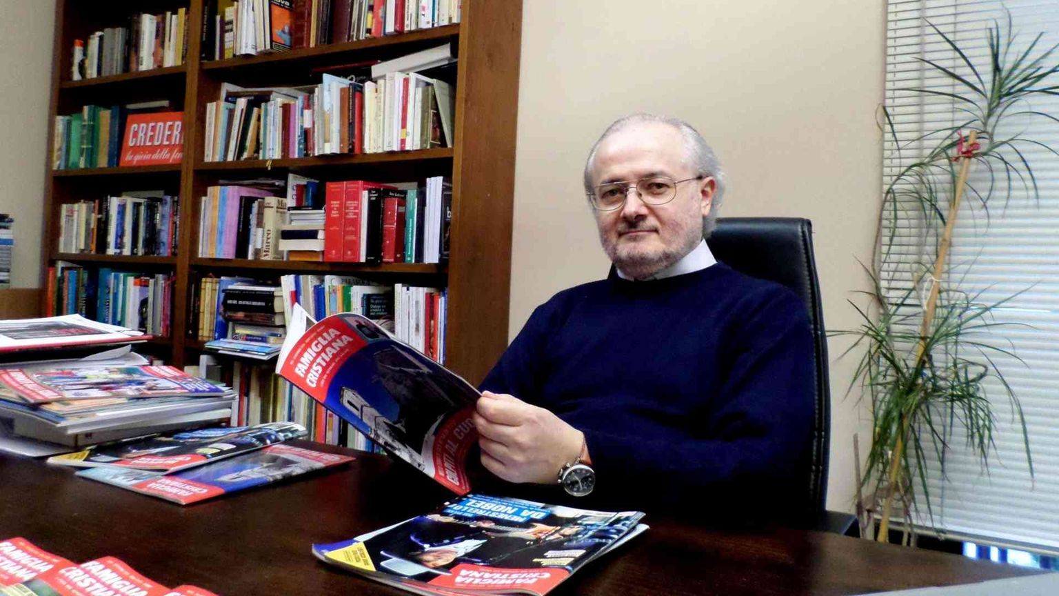 Don Antonio Rizzolo nuovo direttore di Famiglia Cristiana