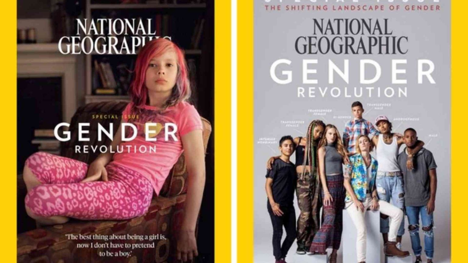 Bambini sbattuti in prima pagina per la propaganda transgender