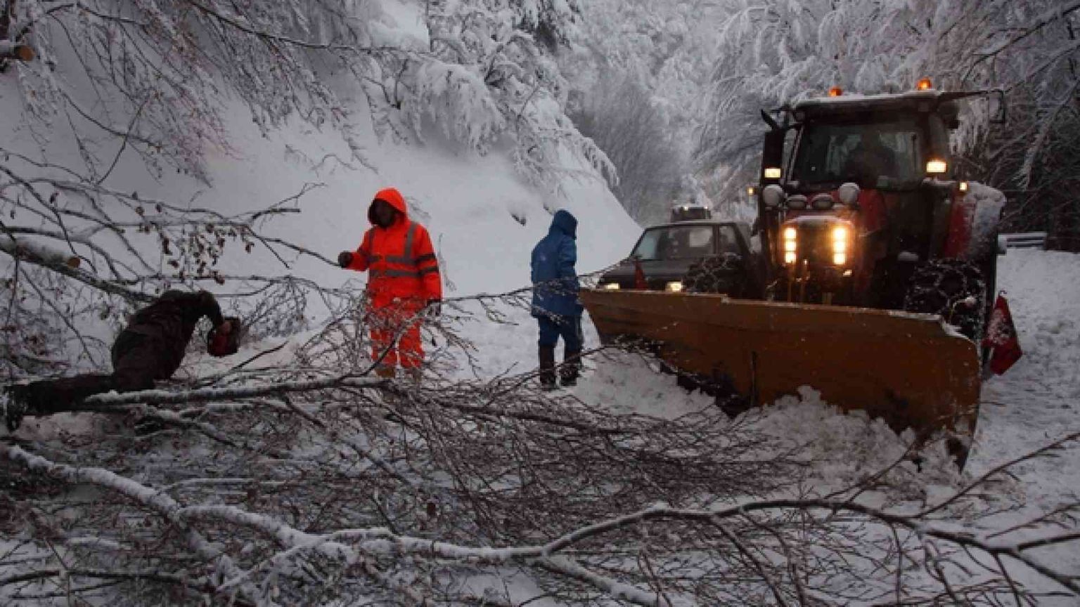 L'Italia sotto zero. Neve, ghiaccio e vento al Centrosud