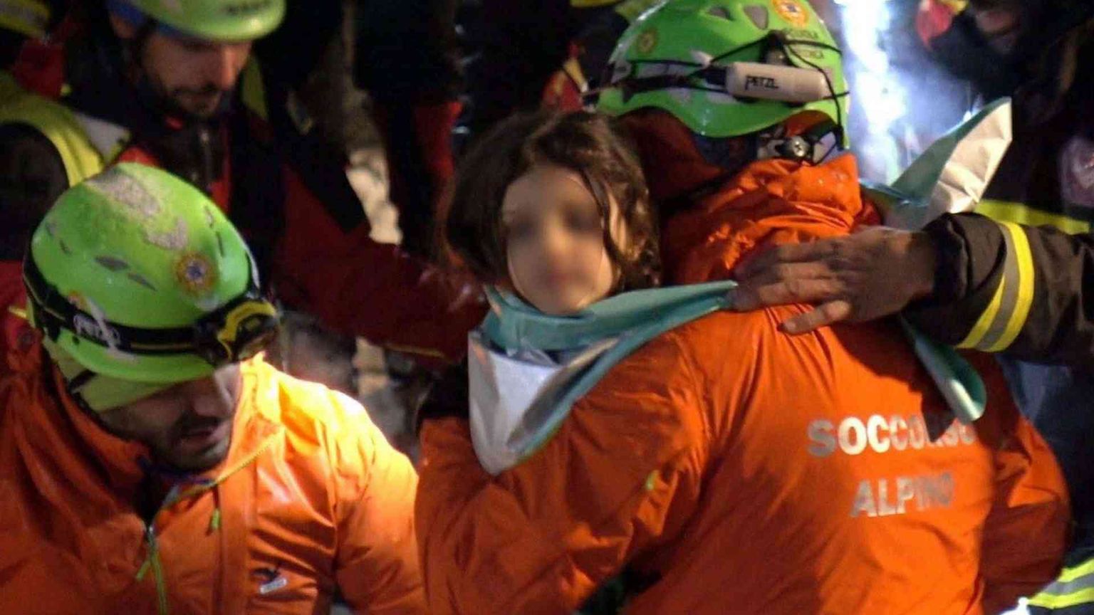 Il volontario: la gioia di aver salvato la piccola Ludovica