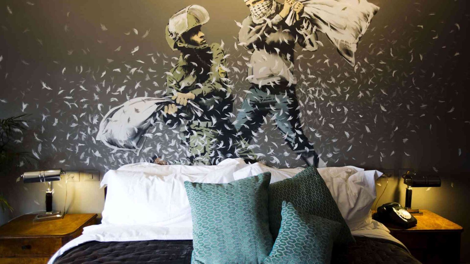 L'albergo «murato» di Banksy