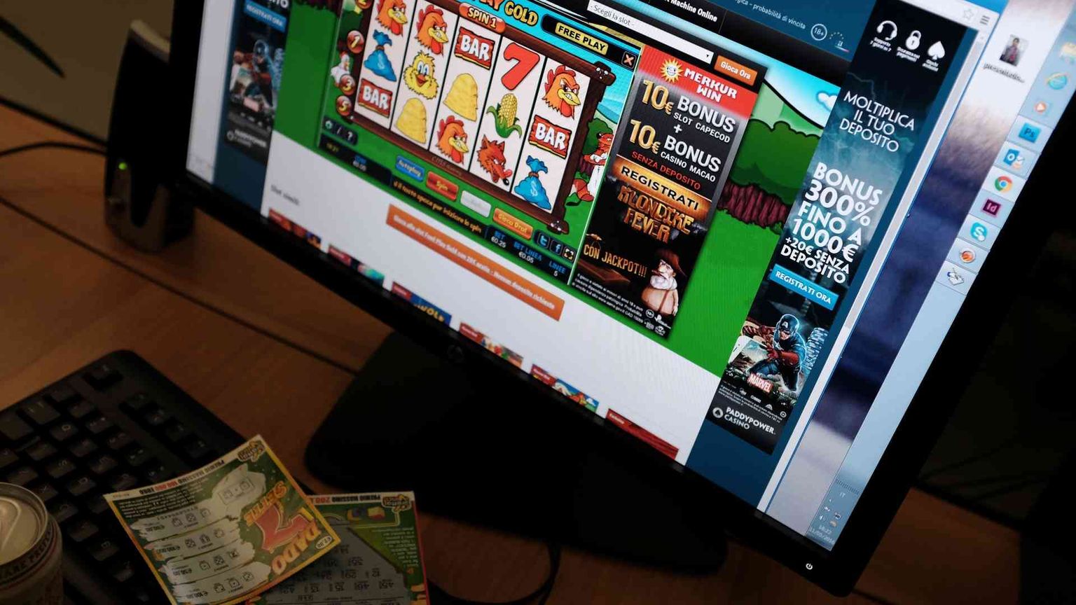 Azzardo, tutto esaurito su giornali e televisioni