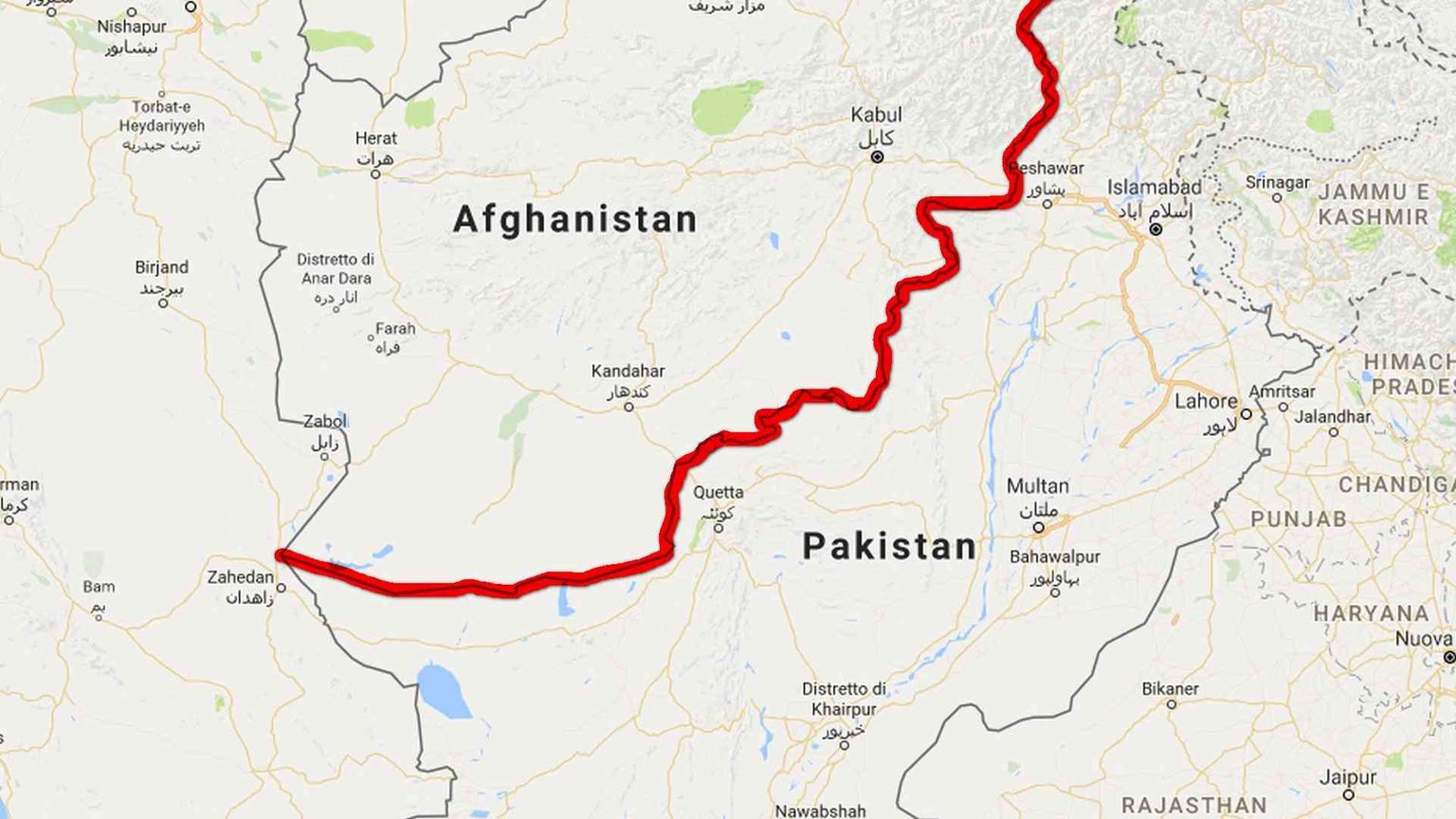 Si alza il nuovo muro Pakistan-Afghanistan per fermare i taleban