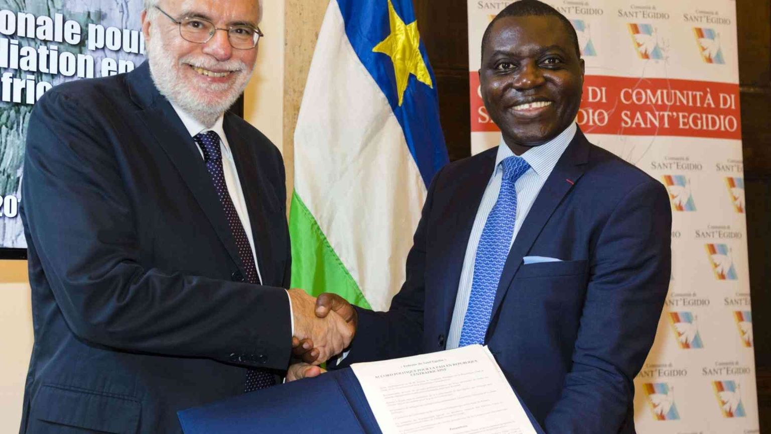 La pace in Centrafrica inizia dalle firme a Roma