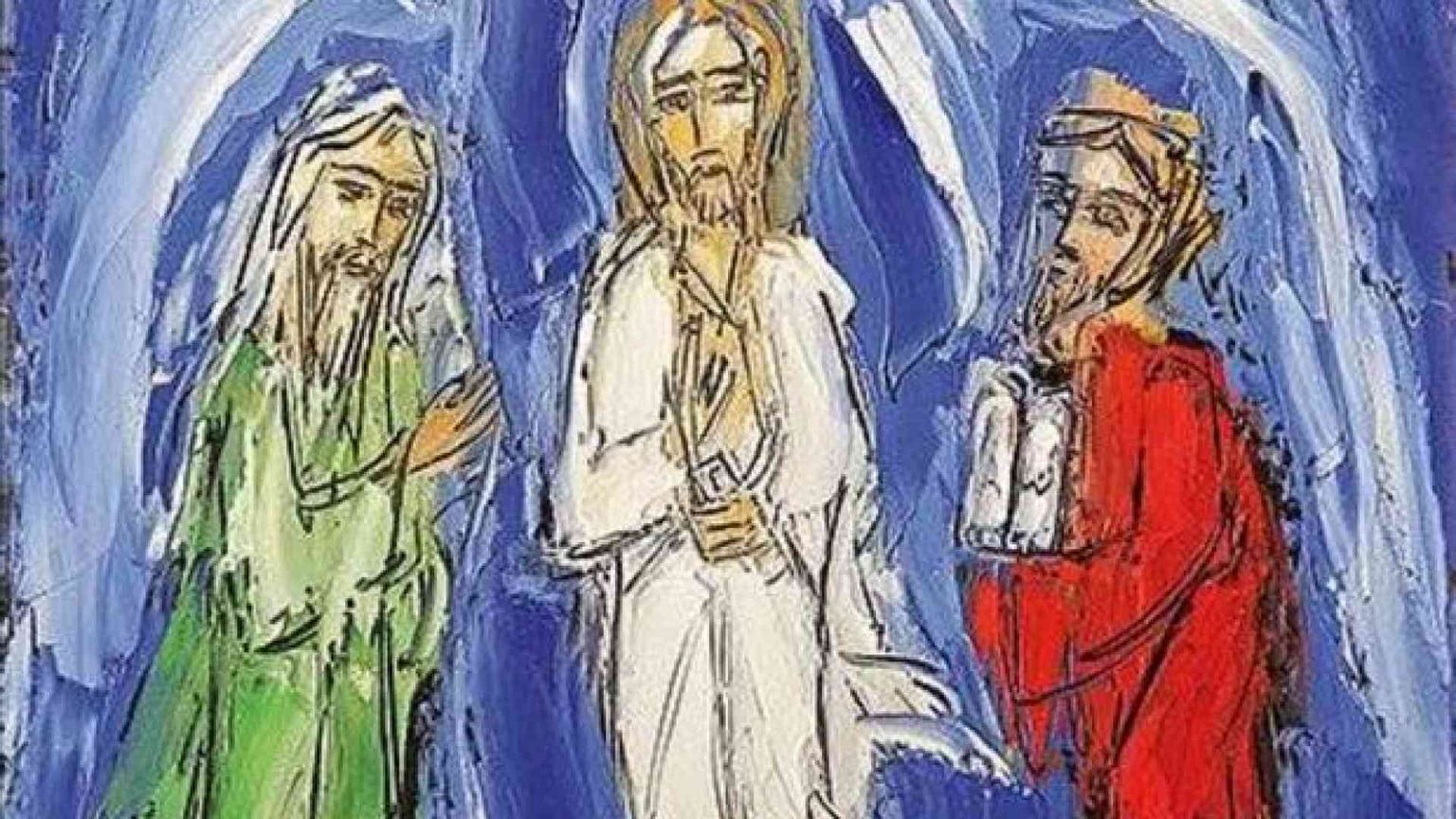 L'uomo, icona di Cristo dipinta lungo una vita