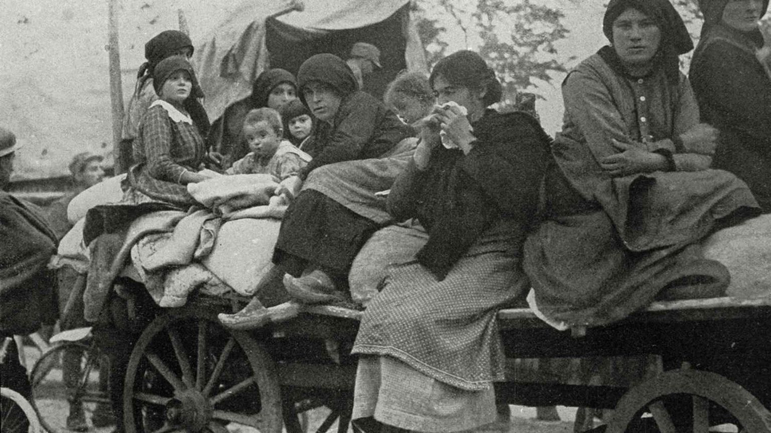 L'altra Caporetto: quei 630mila civili in fuga dal fronte orientale