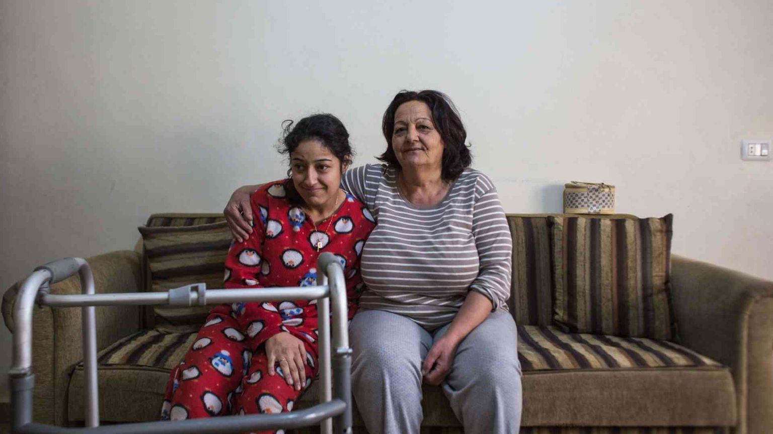 Nella Valle della Bekaa la piccola disabile ha imparato a sorridere
