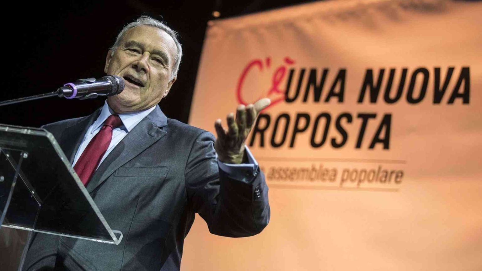 Pietro Grasso scioglie le riserve: «Io ci sono»