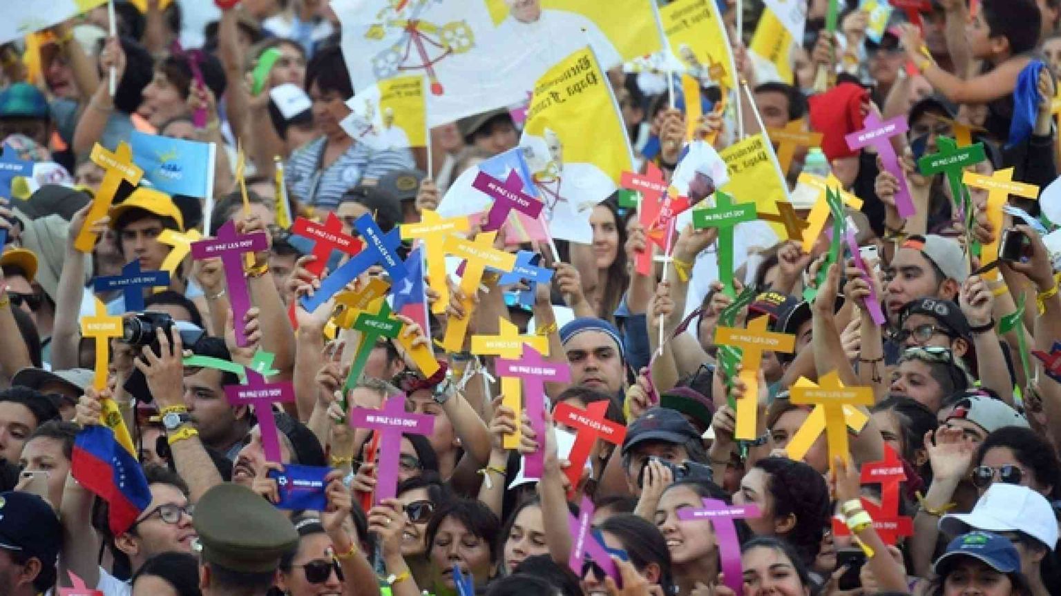 Il Papa ai giovani: «Essere protagonisti è fare ciò che ha fatto Gesù»