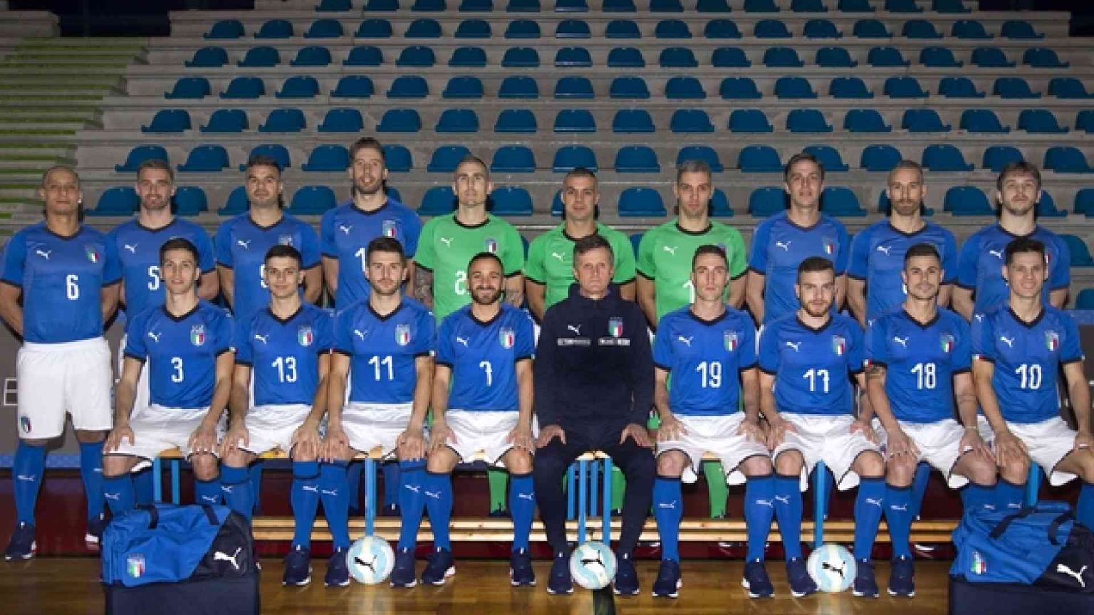 L'Italia del calcio a 5 sfida l'Europa