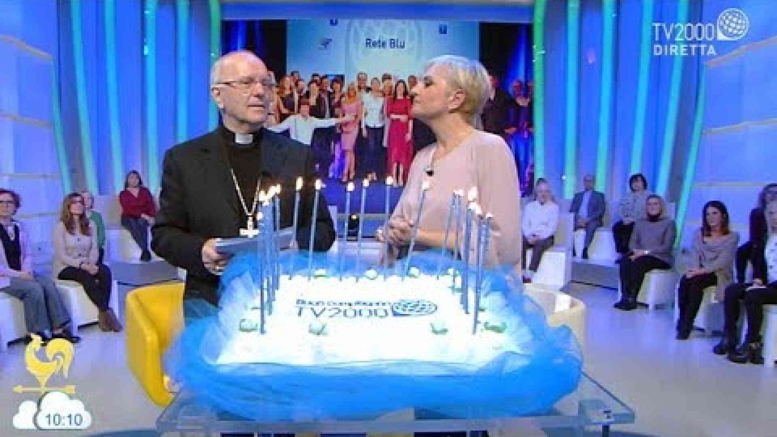 I 20 anni di Tv2000 e InBlu Radio. Gli auguri del Papa e di Galantino