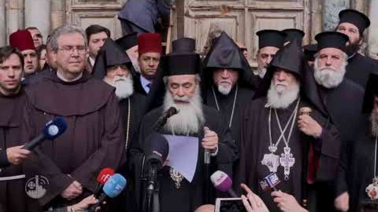 Resta chiuso a Gerusalemme il Santo Sepolcro