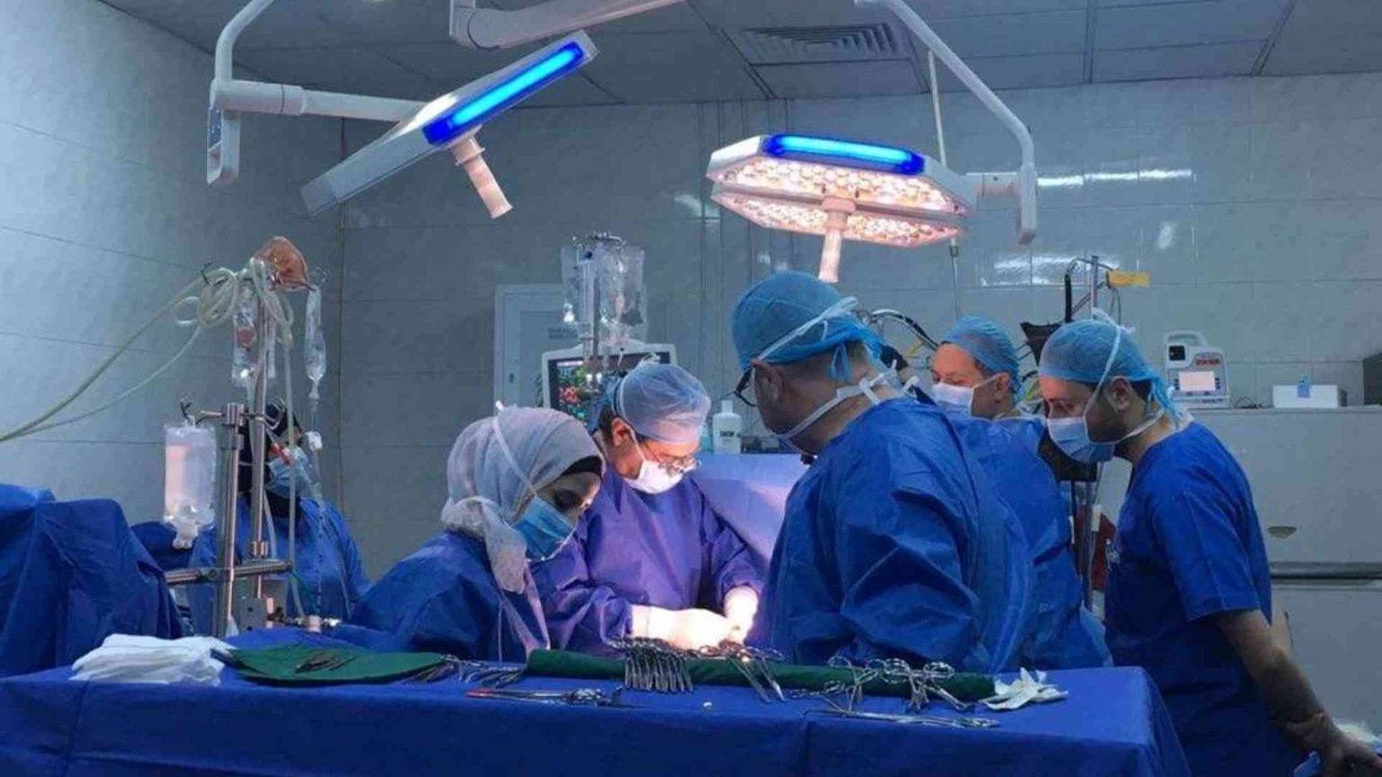 Piccola profuga siriana operata al cuore dai medici del Bambino Gesù