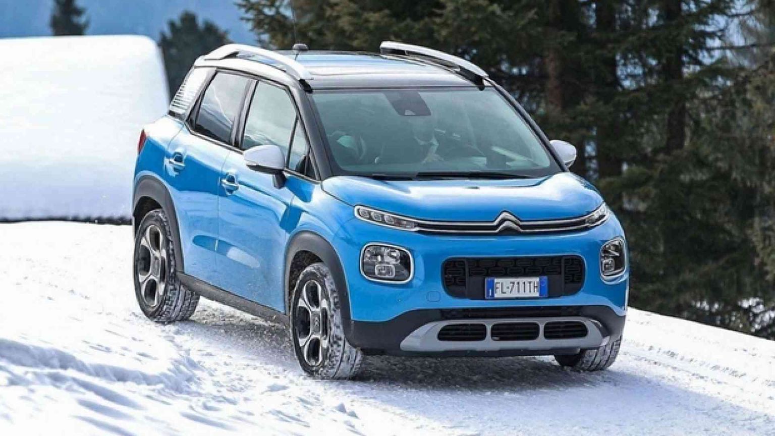 Citroen C3 Aircross, la neve non è un problema