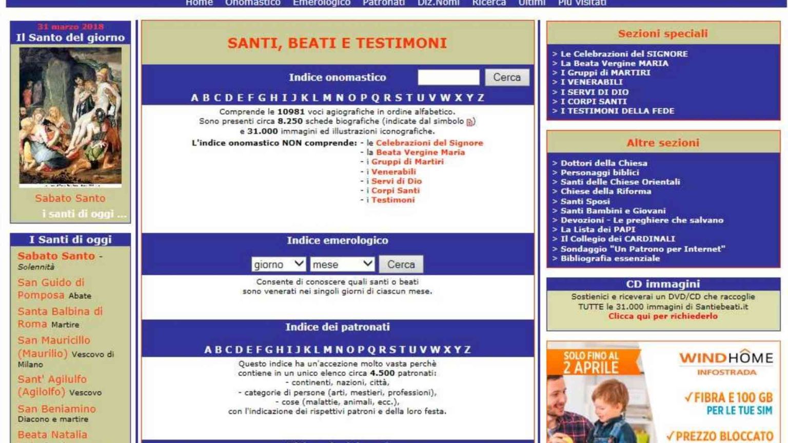 Onomastici & co., cerchi il «tuo» santo? Ecco dove lo puoi trovare